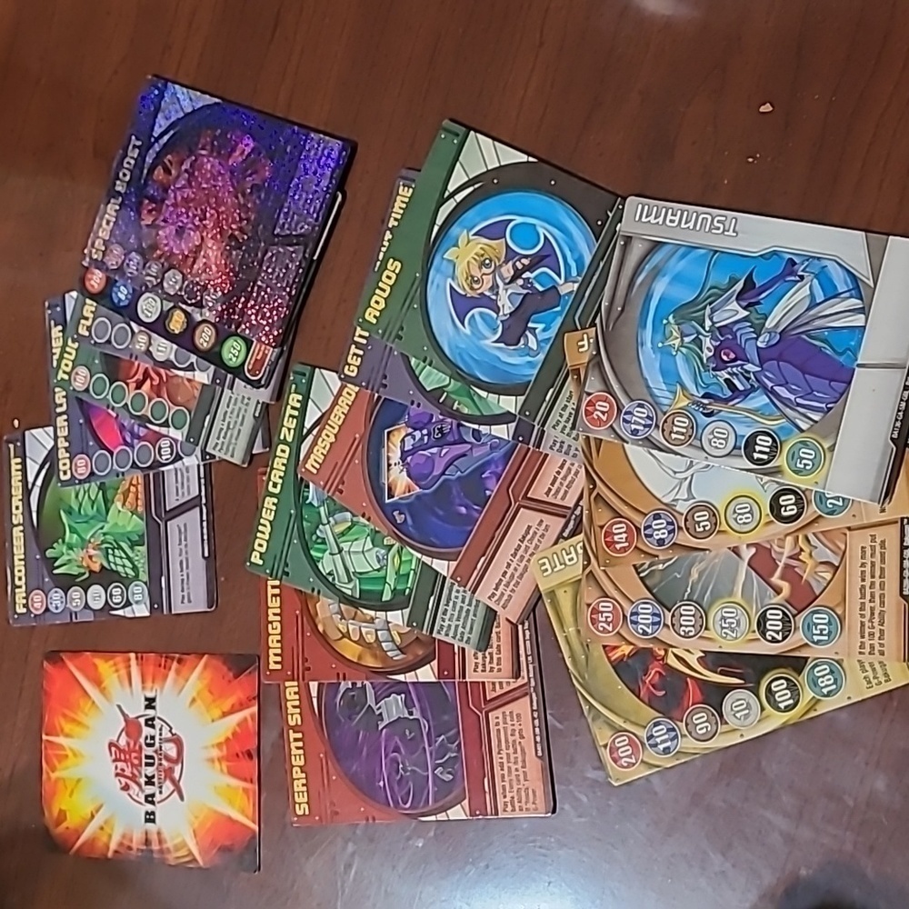 Bakugan Cards